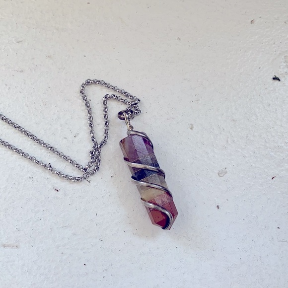 Chakra Gemstone Necklace - Picture 1 of 4